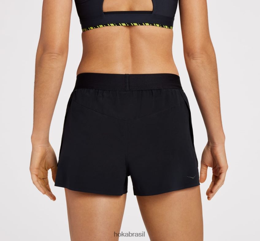 dividir curto Hoka mulheres RNZ040354 preto