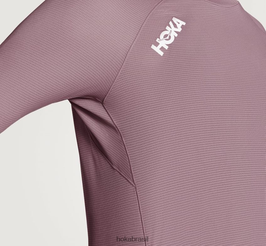 manga 3/4 deslizante Hoka mulheres RNZ040326 sabugueiro