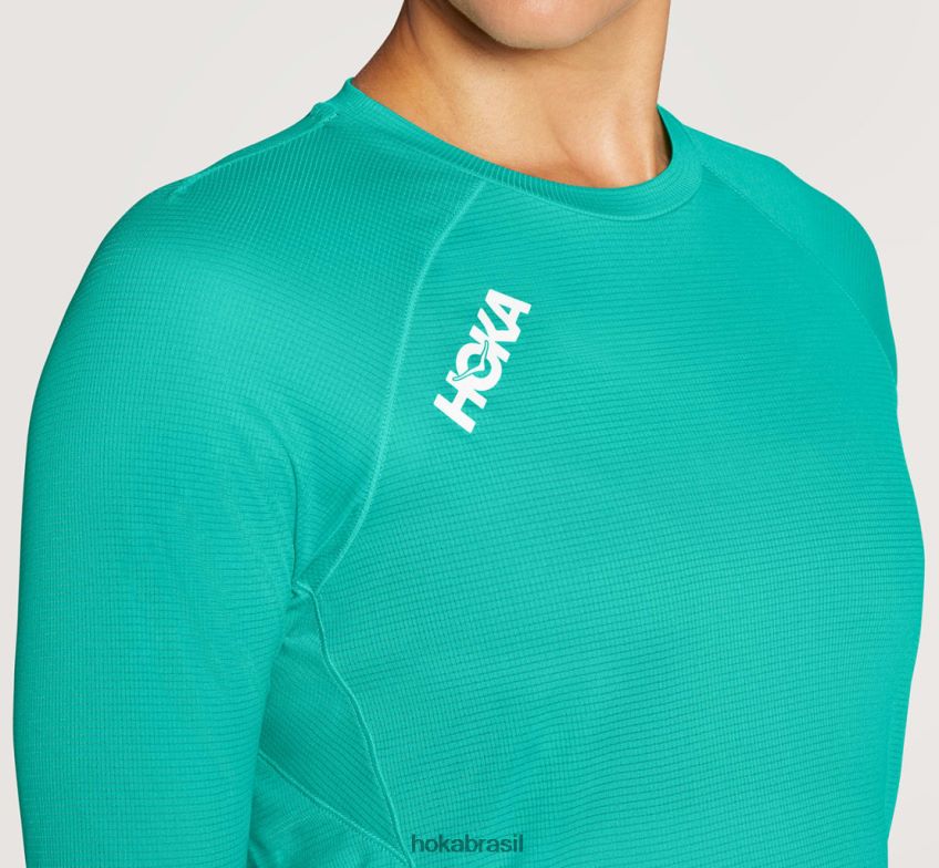 manga 3/4 deslizante Hoka mulheres RNZ040329 sabugueiro