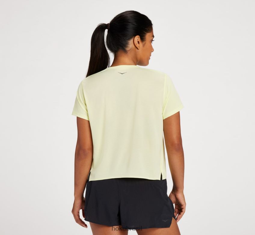 manga curta Hoka mulheres RNZ040318 ciclâmen