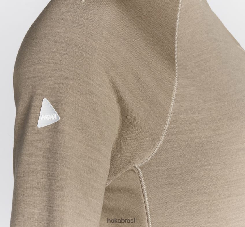 mistura merino manga longa Hoka mulheres RNZ040350 duna