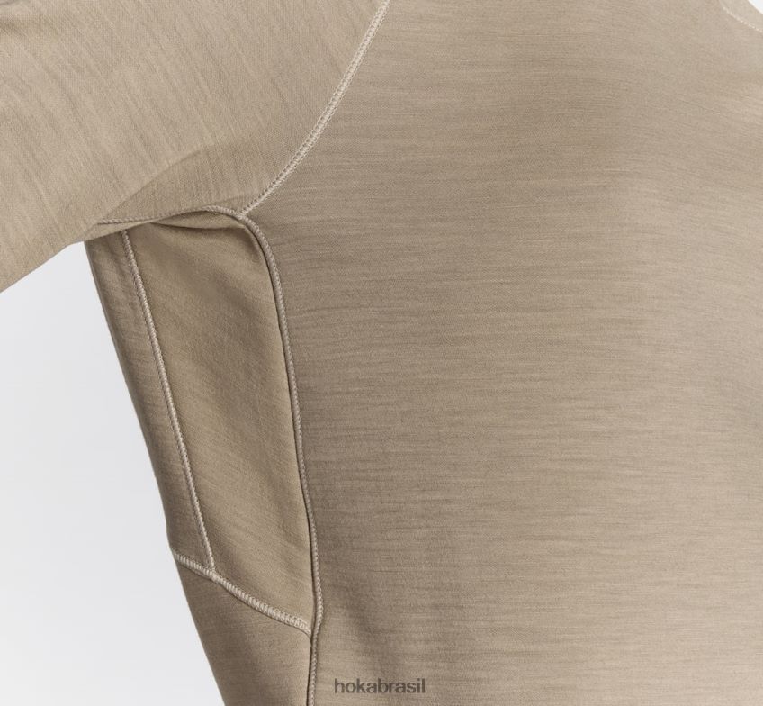 mistura merino manga longa Hoka mulheres RNZ040350 duna