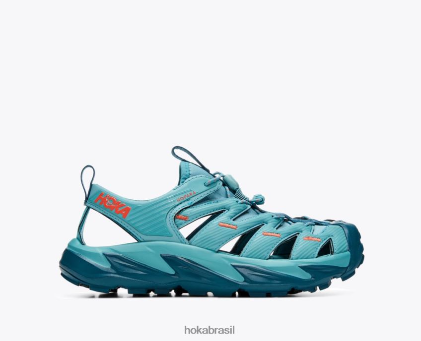 esperança Hoka mulheres RNZ040156 sombra costeira/coral azul