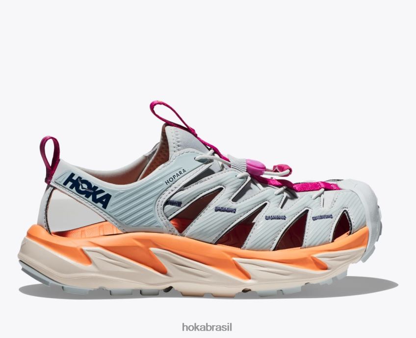 esperança Hoka mulheres RNZ040295 azul grafite/caqui laranja