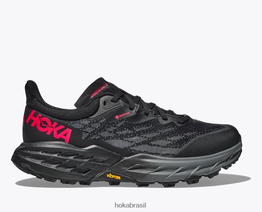 cabra rápida 5 gtx Hoka mulheres RNZ04099 preto