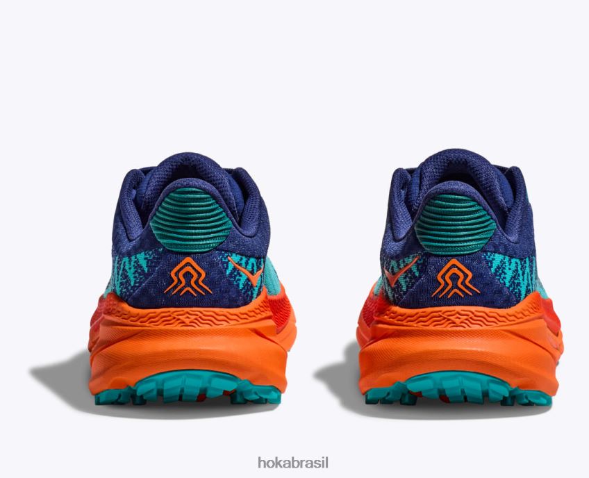 desafiante 7 Hoka mulheres RNZ040255 cerâmica/laranja vibrante