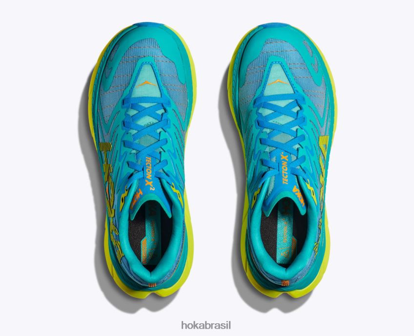 tectão x 2 Hoka mulheres RNZ04093 cerâmica/prímula