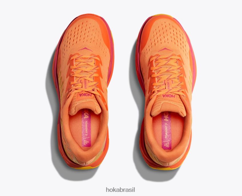 torrent 3 Hoka mulheres RNZ040124 laranja simulado/laranja vibrante