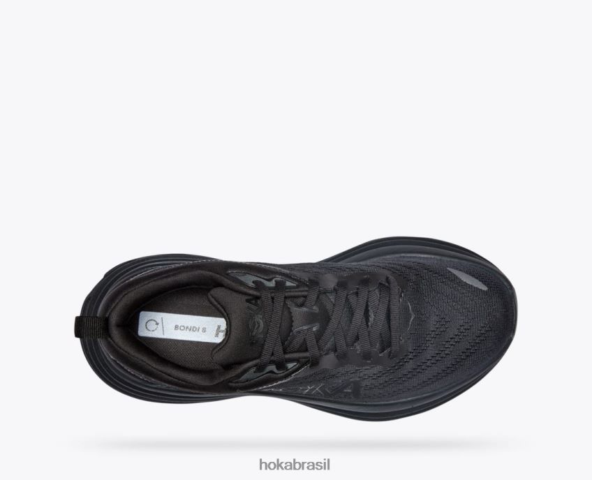 Bondi 8 Hoka mulheres RNZ040246 preto