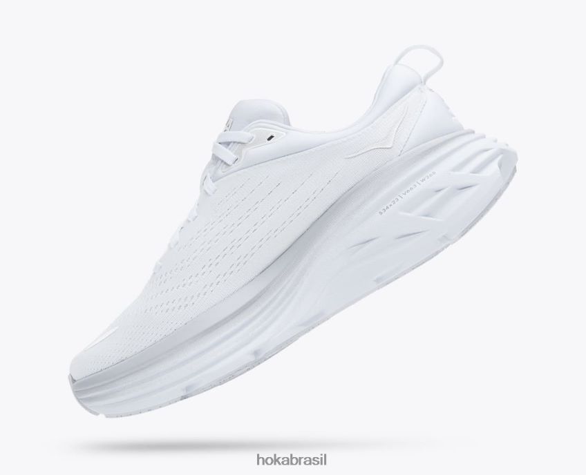 Bondi 8 Hoka mulheres RNZ040684 branco