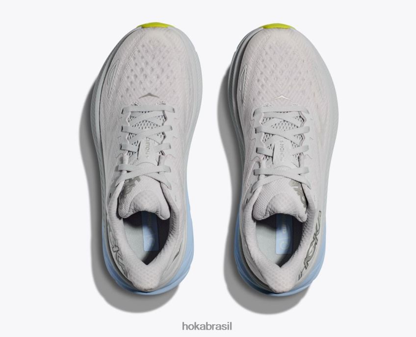 Clifton 9 Hoka mulheres RNZ040225 nuvem nimbo/água gelada