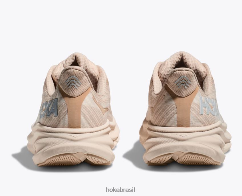 Clifton 9 Hoka mulheres RNZ0406 areia móvel/gemada