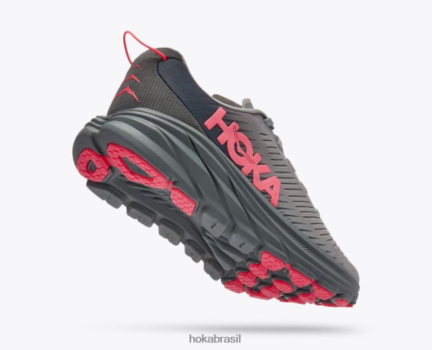 Rincón 3 Hoka mulheres RNZ04035 pele de tubarão/rosa diva