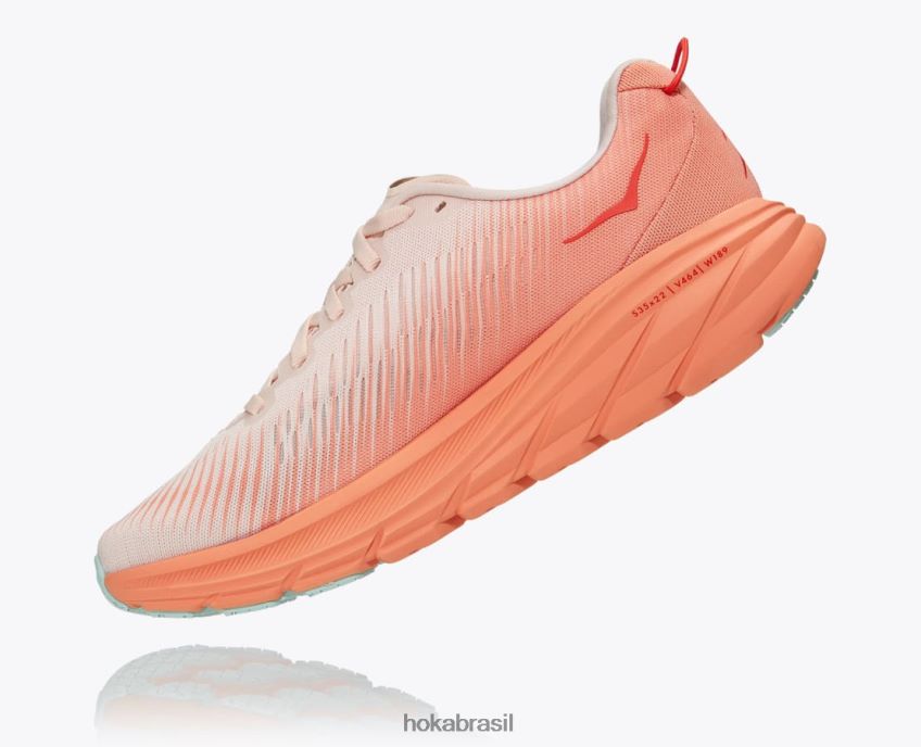 Rincón 3 Hoka mulheres RNZ04036 peônia prateada/melão