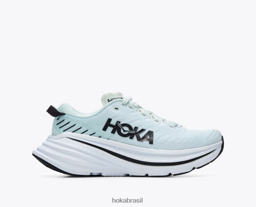 bondi x Hoka mulheres RNZ04058 vidro azul/vela ondulante