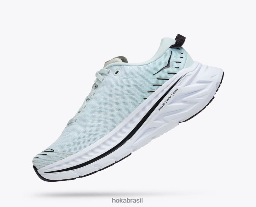 bondi x Hoka mulheres RNZ04058 vidro azul/vela ondulante