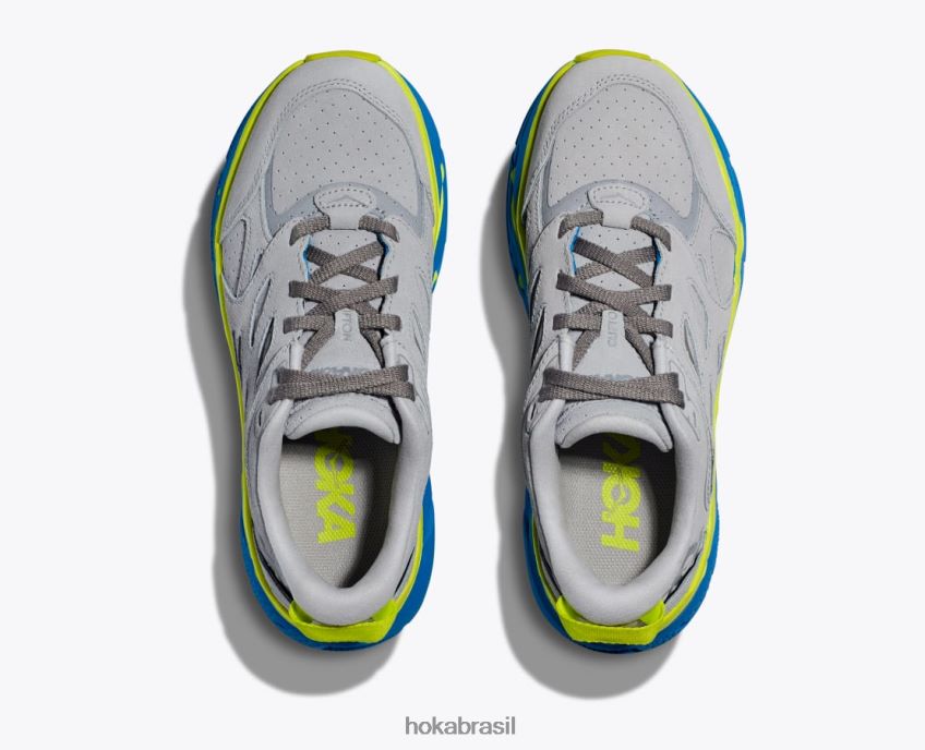 camurça clifton l Hoka mulheres RNZ04067 rocha lunar/diva azul