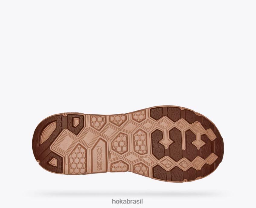 camurça clifton l Hoka mulheres RNZ04073 capuccino/cortiça