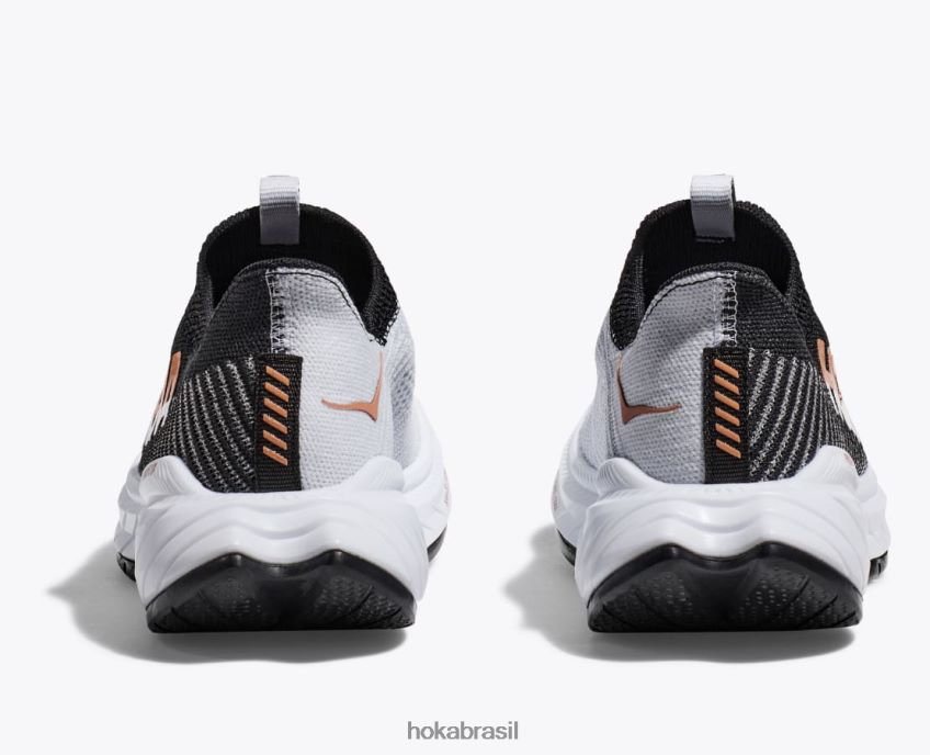 carbono x 3 Hoka mulheres RNZ04048 Preto branco