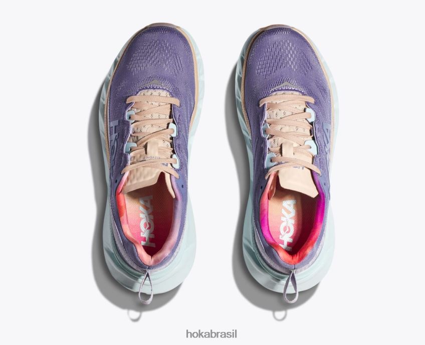 elevon 2 Hoka mulheres RNZ040301 areia movediça/camélia