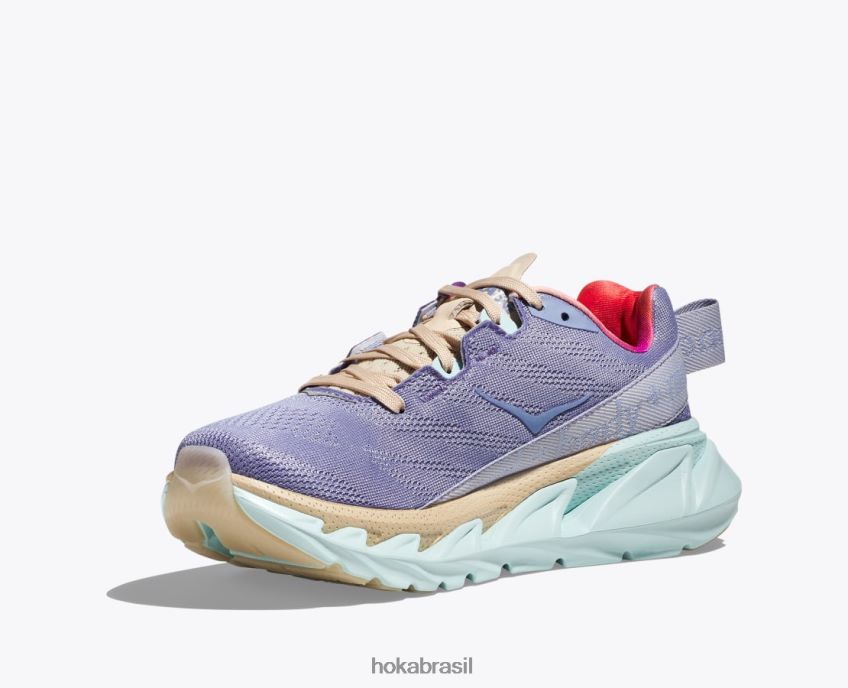 elevon 2 Hoka mulheres RNZ040301 areia movediça/camélia