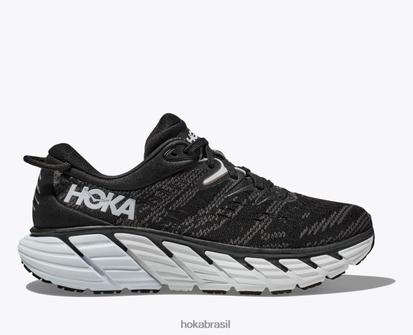 gaviota4 Hoka mulheres RNZ04021 Preto branco