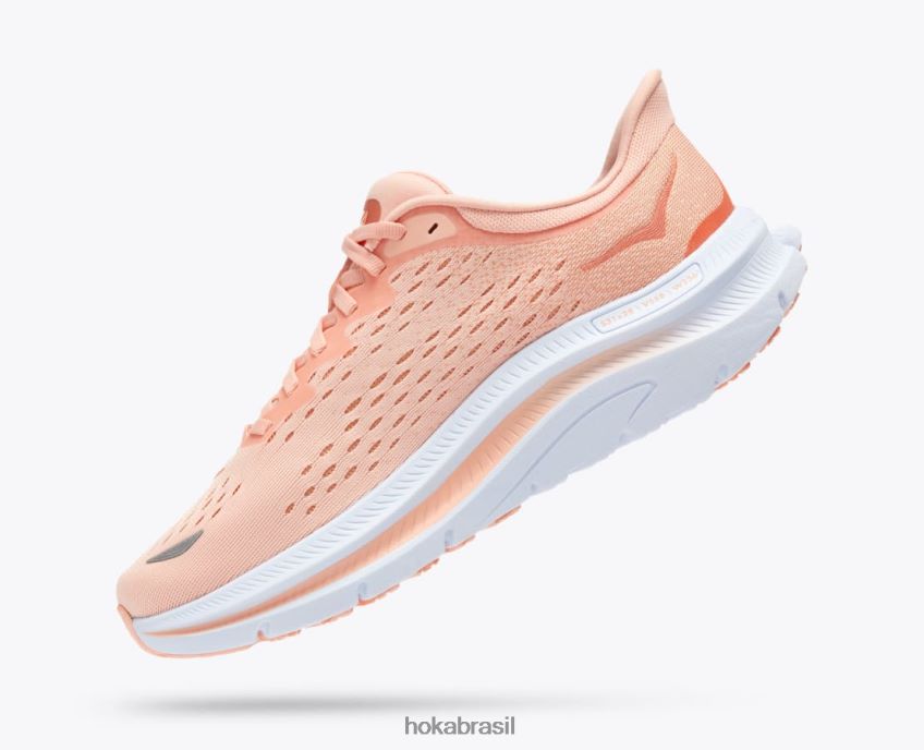 kawana Hoka mulheres RNZ04087 parfait de pêssego/concha coral