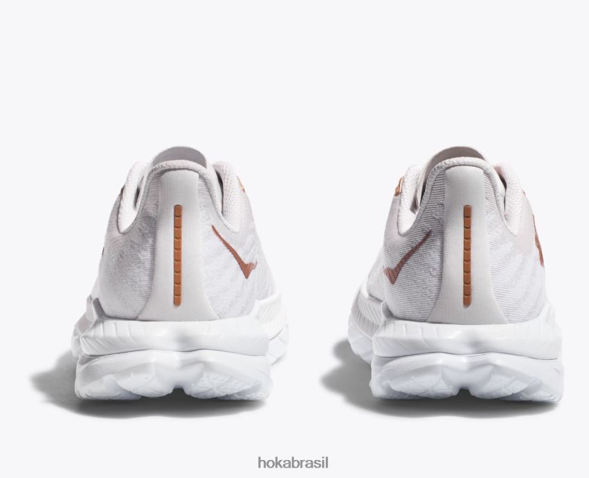 mach 5 Hoka mulheres RNZ04028 branco/cobre