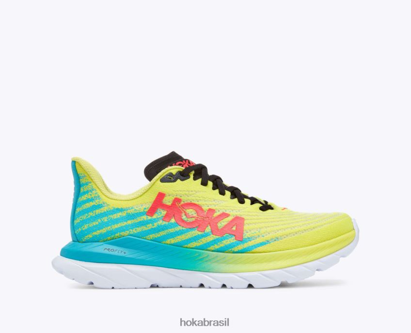 mach 5 Hoka mulheres RNZ04029 prímula/azul mergulhador