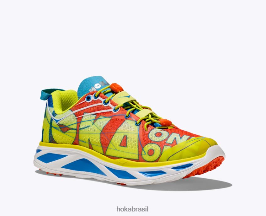 origens huaka Hoka mulheres RNZ04078 prímula/chama