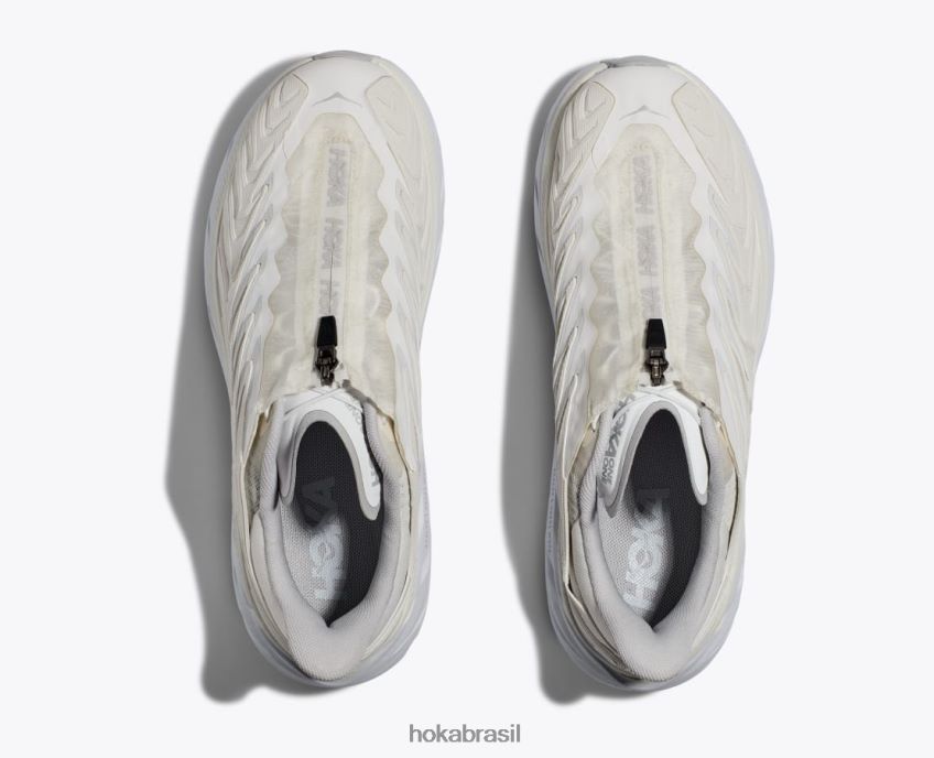 projeto clifton Hoka mulheres RNZ04063 branco de branco/rock lunar