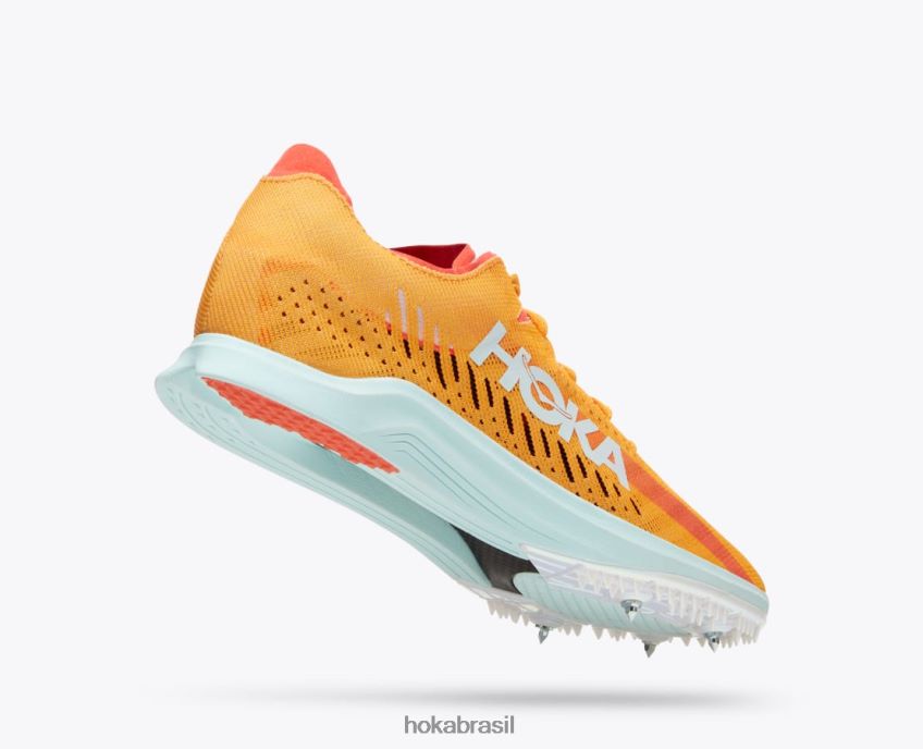 cielo x ld Hoka mulheres RNZ040308 amarelo radiante/camélia