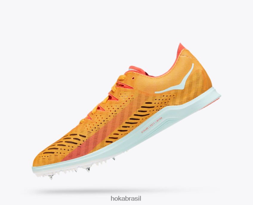 cielo x ld Hoka mulheres RNZ040308 amarelo radiante/camélia