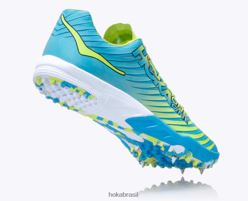 pico evo xc Hoka mulheres RNZ040312 ciano/cítrico