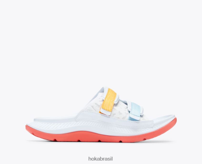 ora luxo Hoka mulheres RNZ040262 branco/camélia