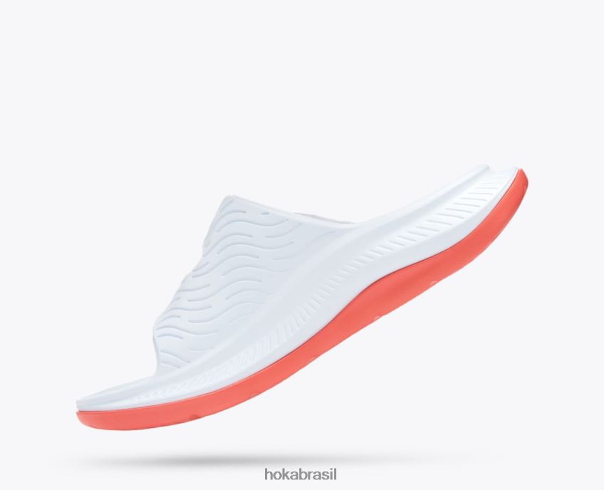 ora luxo Hoka mulheres RNZ040262 branco/camélia