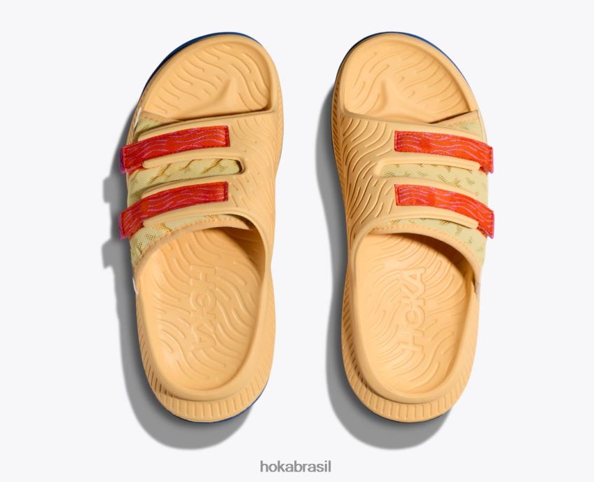 ora luxo Hoka mulheres RNZ040263 impala/laranja vibrante