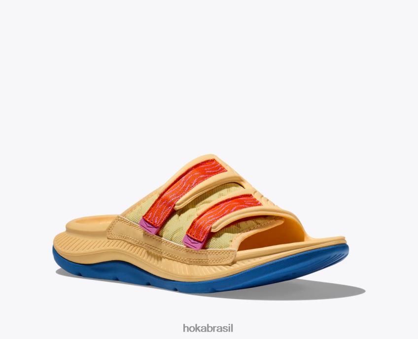 ora luxo Hoka mulheres RNZ040263 impala/laranja vibrante