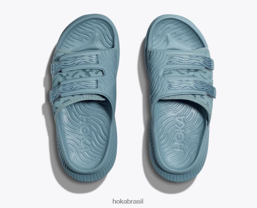 ora luxo Hoka mulheres RNZ040273 pedra azul/aço azul